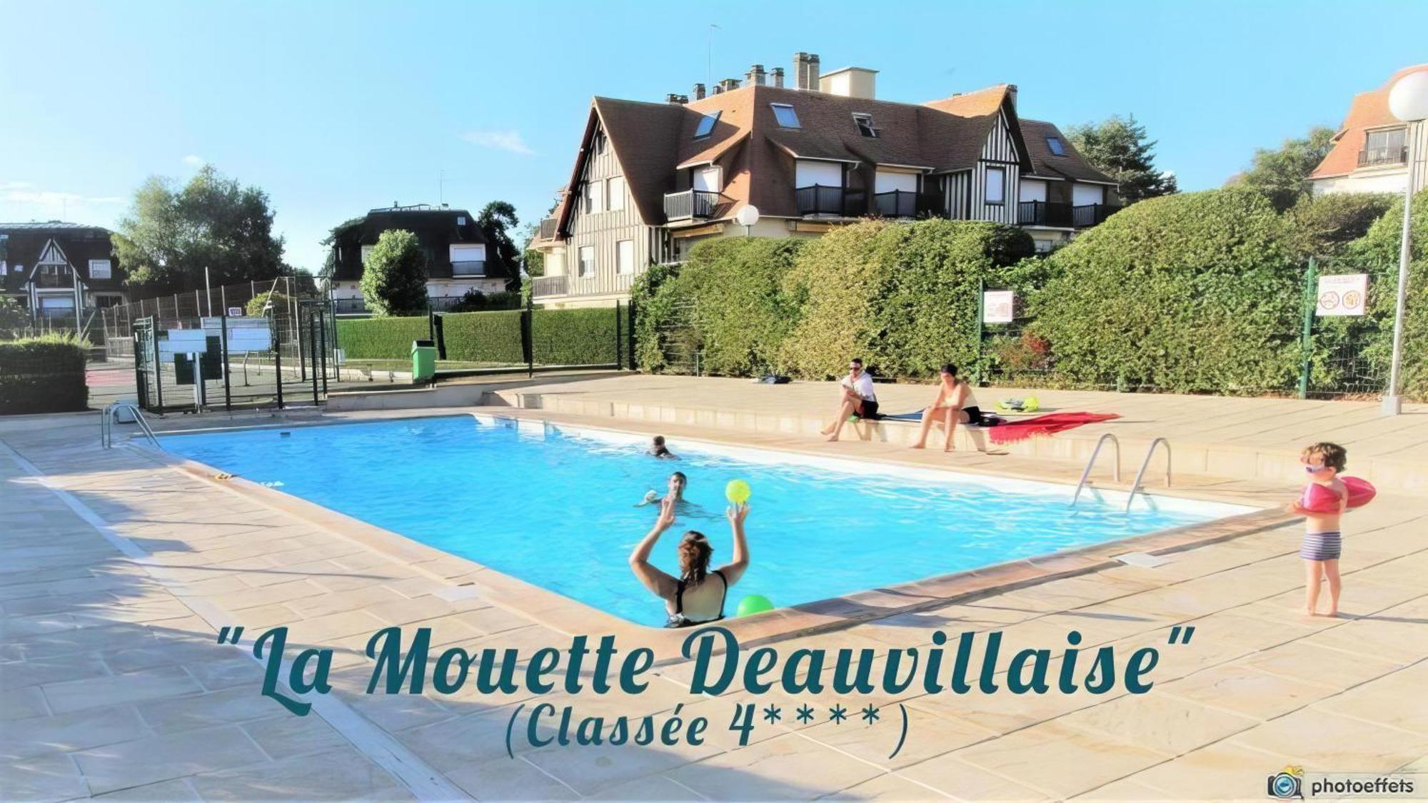 Cadre Exceptionnel: Duplex Classe 4**** Tennis, Piscine, Parking, Linge Inclus, Wifi, Materiel Bebe, Proximite Centre Довиль Экстерьер фото